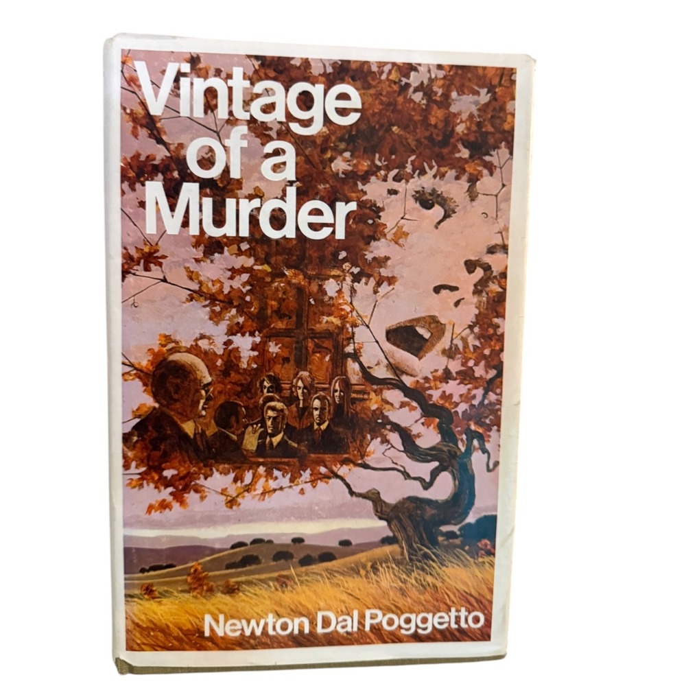 Vintage of a Murder Newton Dal Poggetto 1974 First Edition Limited Hardcover DJ